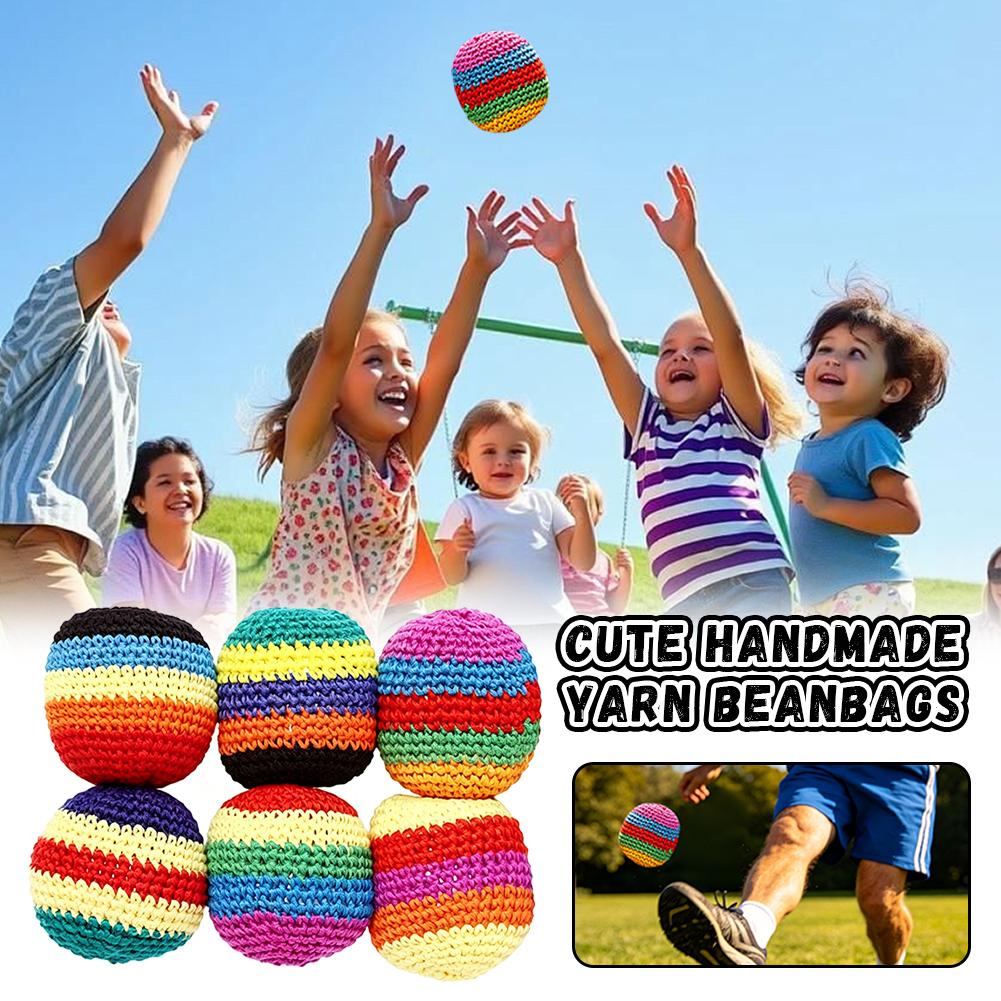 Outdoor Sport Activities For Kids - Soft Footbag Outdoor Soft Handmade Footbag