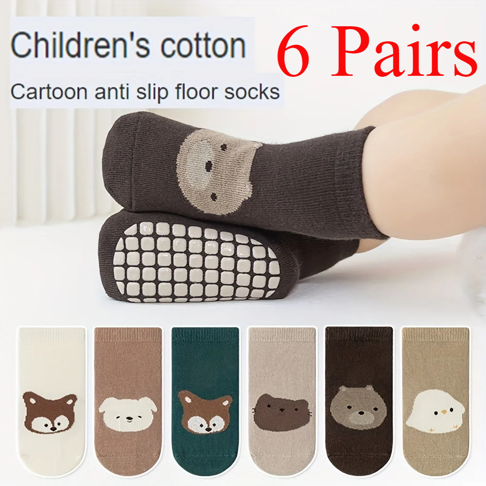 Trampoline Park Sock - 6/1 Pairs Autumn And Winter Large