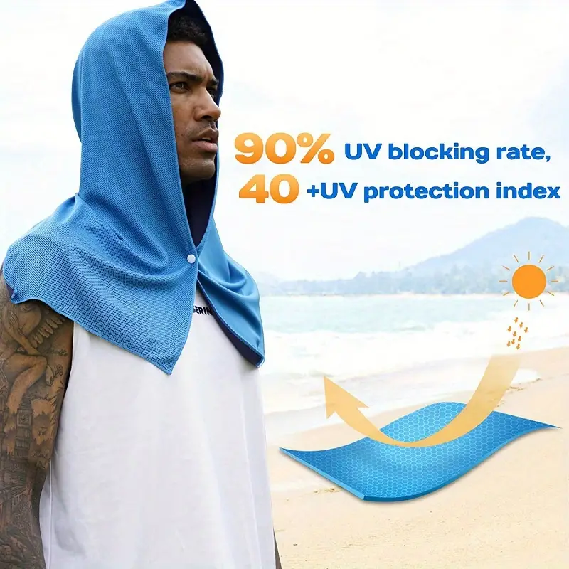 Cooling Hoodie Towel Beach Cam - Outdoor Sport Hoodie review and price
