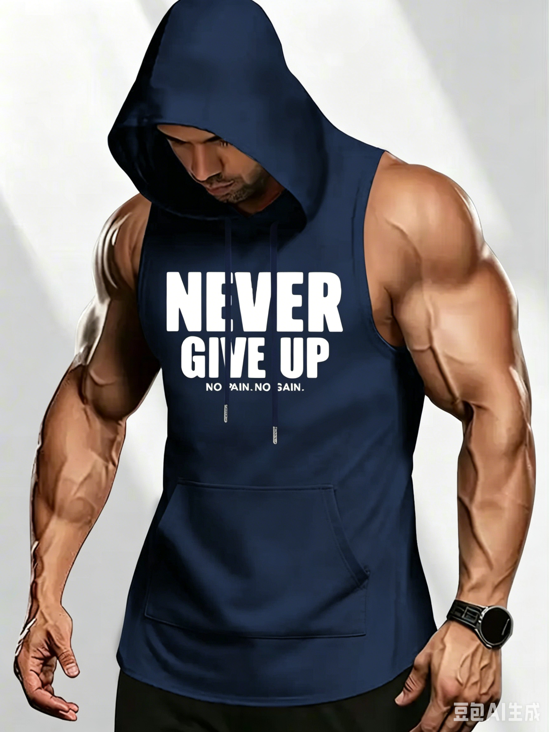 Men's Old School Gym Print Sle - Outdoor Sport Hoodie review and price