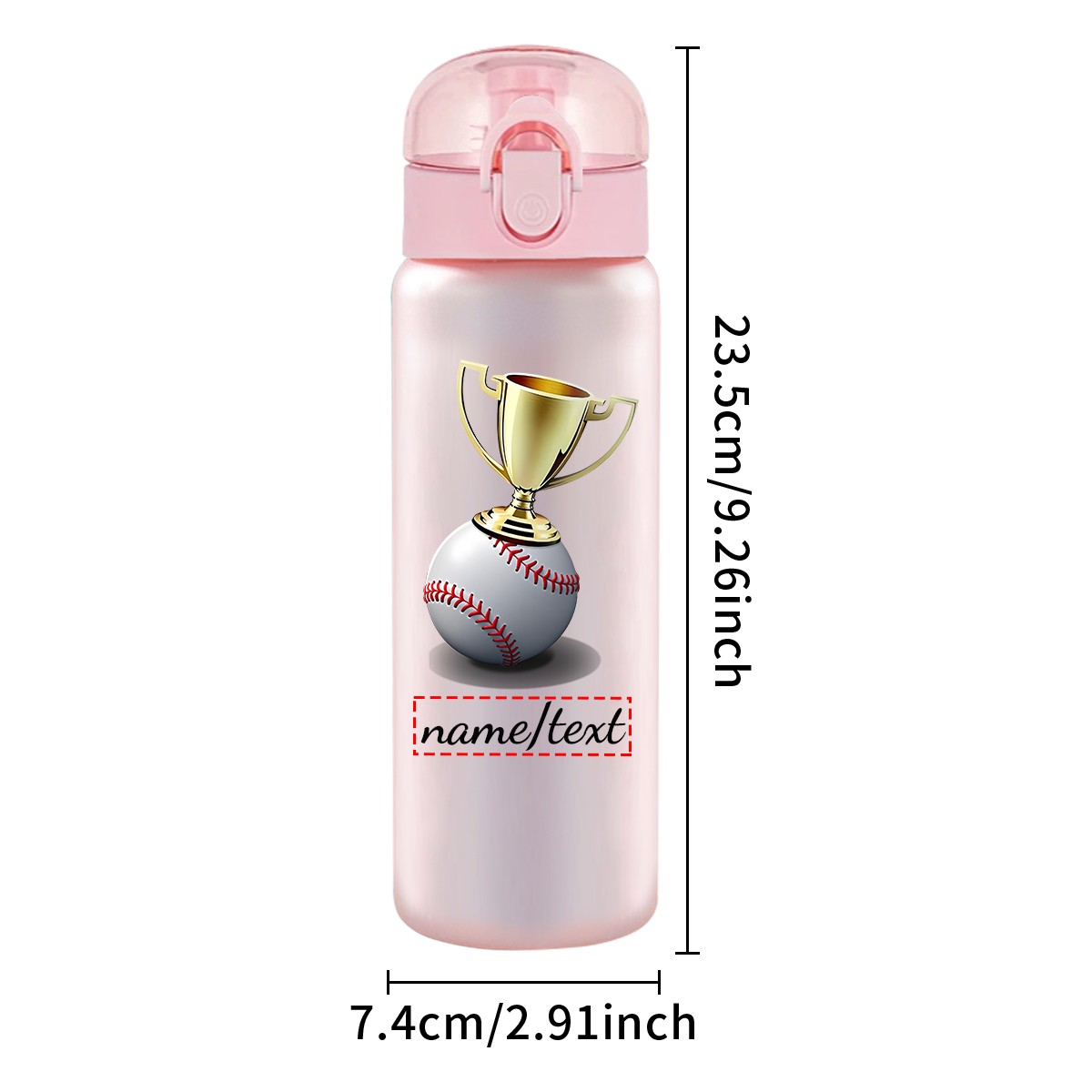 1pc custom photo name 780ml/26 - Outdoor Sport Name review and price